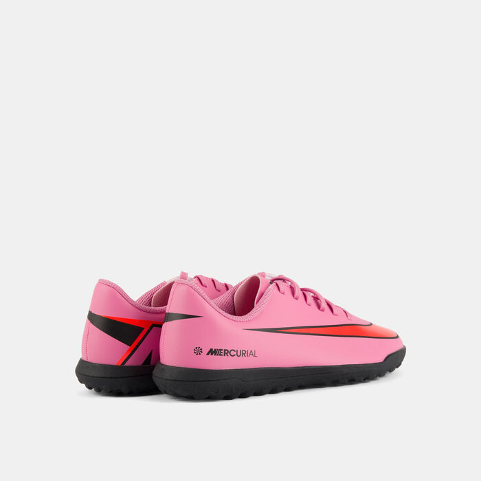 Nike Kids' Mercurial Vapor 16 Club Turf Ground Football Shoes Pink Nike Kids' Mercurial Vapor 16 Club Turf Ground Football Shoes Pink image number 2