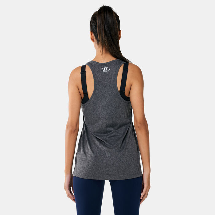 Under Armour Women's Tech™ Tank Top Grey Under Armour Women's Tech™ Tank Top Grey image number 1