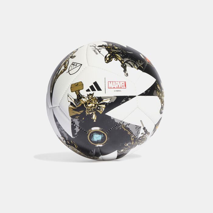 adidas MLS Marvel All-Star Game Mini Football Black adidas MLS Marvel All-Star Game Mini Football Black image number 0