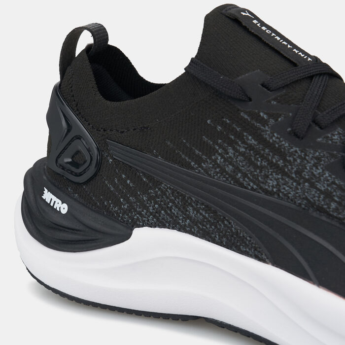 PUMA Women's Electrify NITRO 3 Knit Running Shoe Black image number 5