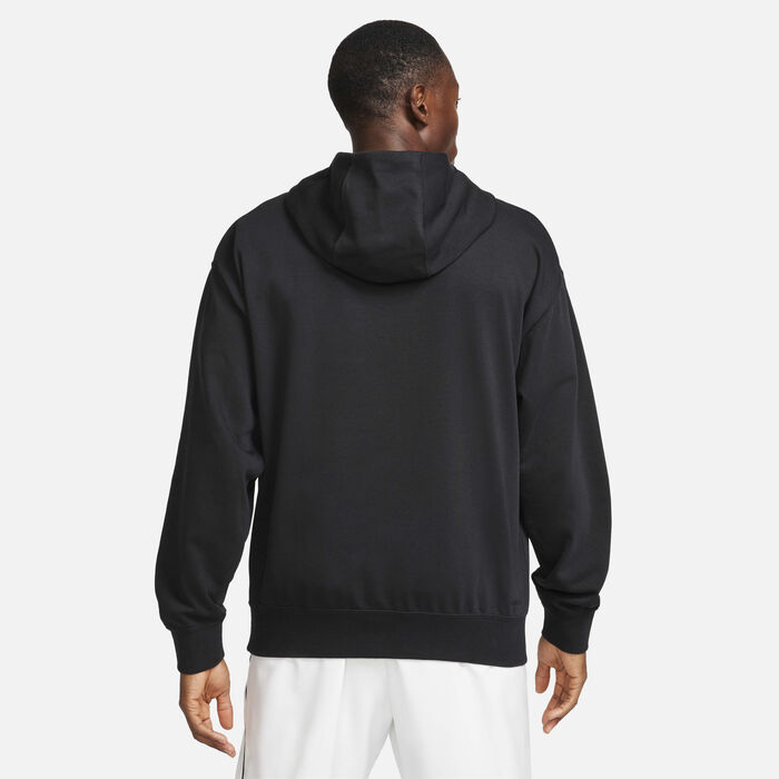 Nike Men's Track Club Dri-FIT Fleece Running Sweatshirt Black Nike Men's Track Club Dri-FIT Fleece Running Sweatshirt Black image number 1