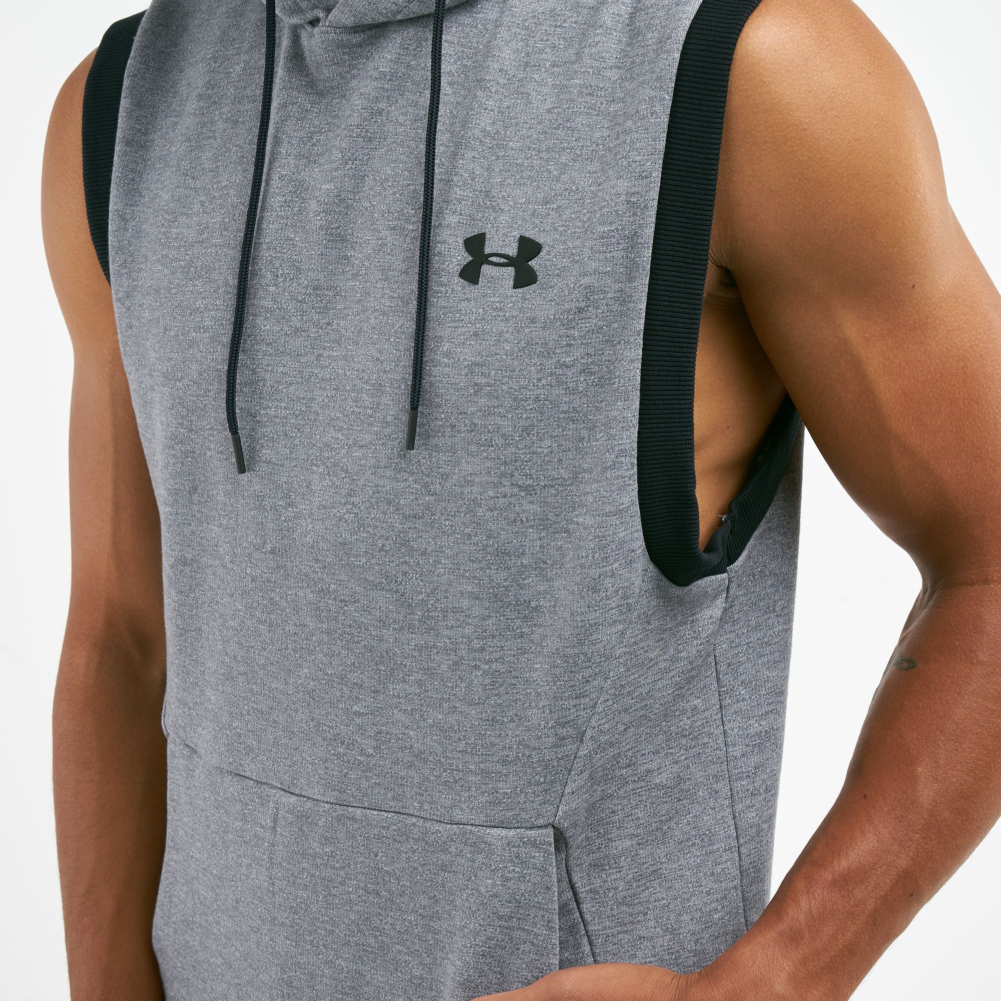Under armour men's unstoppable outlet knit short sleeve hoodie