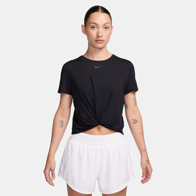 Nike Women's One Classic Twist Top Black