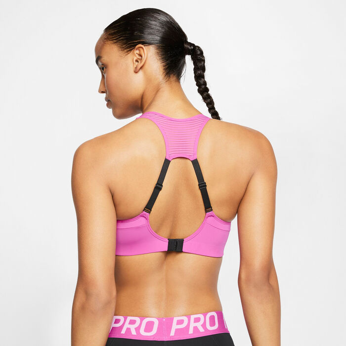 Buy Nike Women's Alpha Racerback Novelty Sports Bra Pink in KSA -SSS