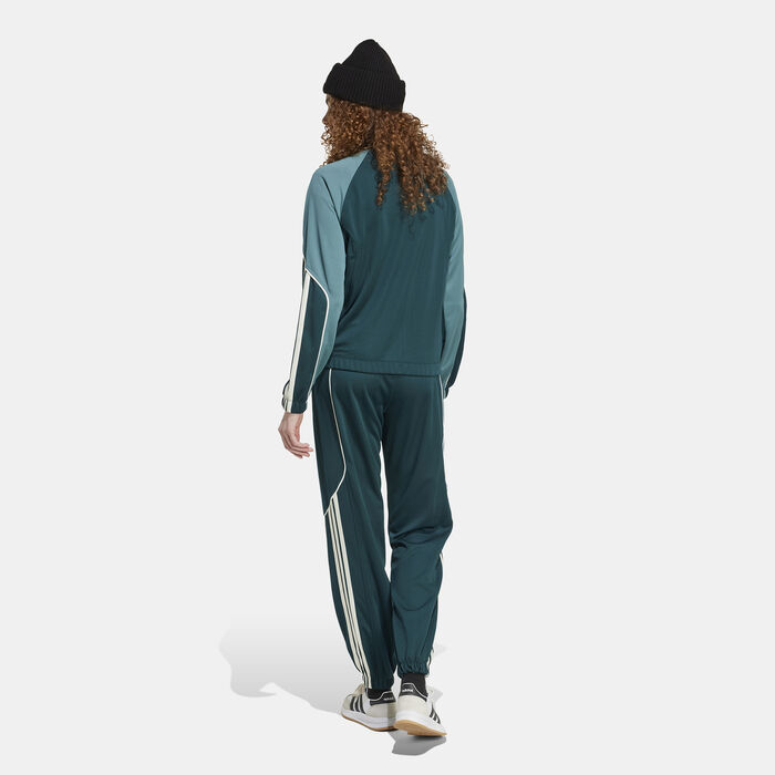 adidas Women's Stadium Tracksuit Green adidas Women's Stadium Tracksuit Green image number 1