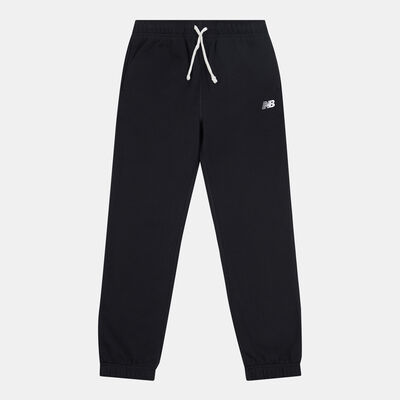 New Balance Kids' French Terry Small Logo Joggers Black New Balance Kids' French Terry Small Logo Joggers Black