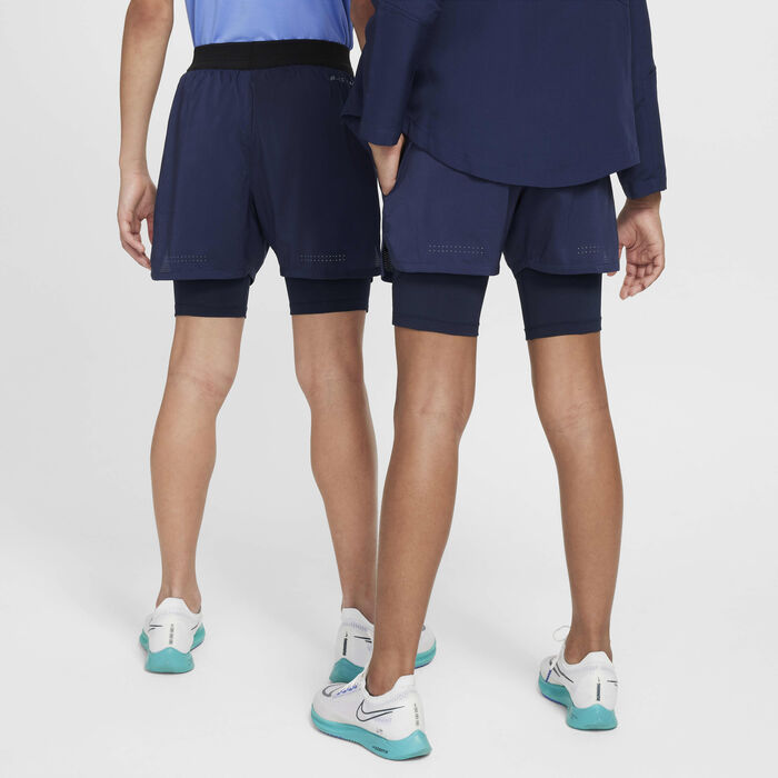 Nike Kids' Multi Tech Dri-FIT ADV Training Shorts Blue Nike Kids' Multi Tech Dri-FIT ADV Training Shorts Blue image number 1