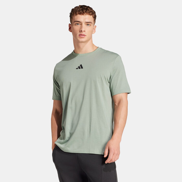 adidas Men's Climacool One Rep At A Time Training T-Shirt Green adidas Men's Climacool One Rep At A Time Training T-Shirt Green image number 0