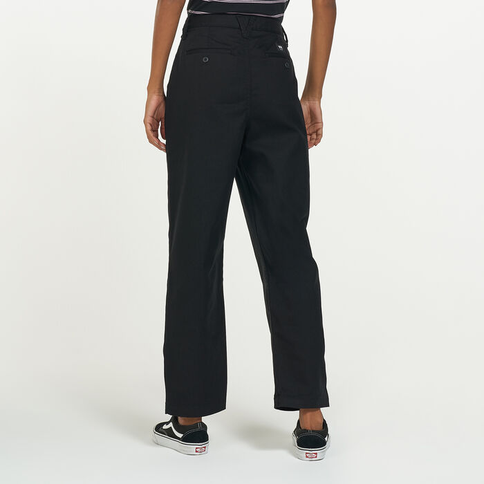Vans Women's Authentic Chino Pants Black Vans Women's Authentic Chino Pants Black image number 1