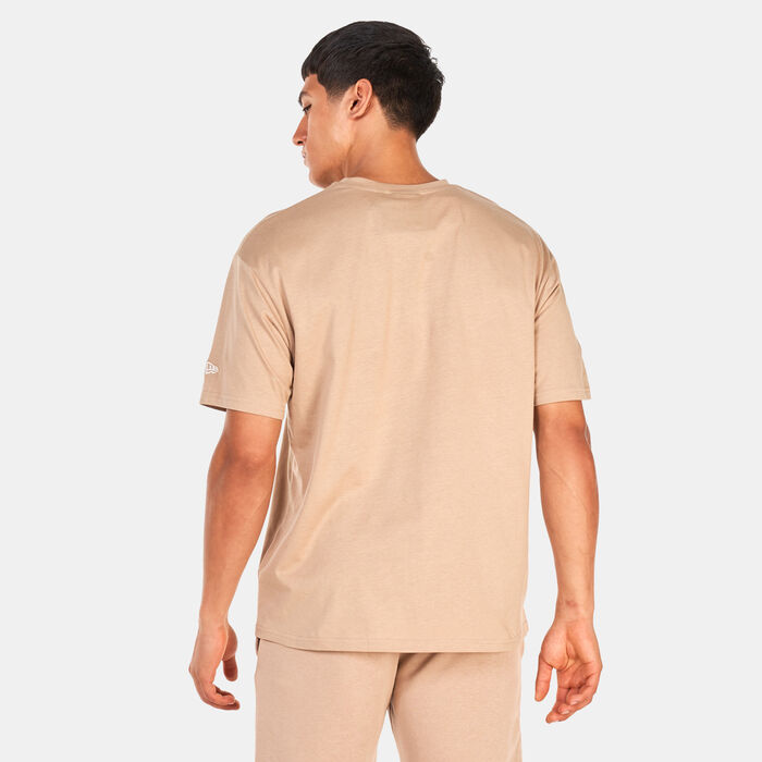New Era Detroit Tigers MLB Stacked Logo T-Shirt Beige New Era Detroit Tigers MLB Stacked Logo T-Shirt Beige image number 1