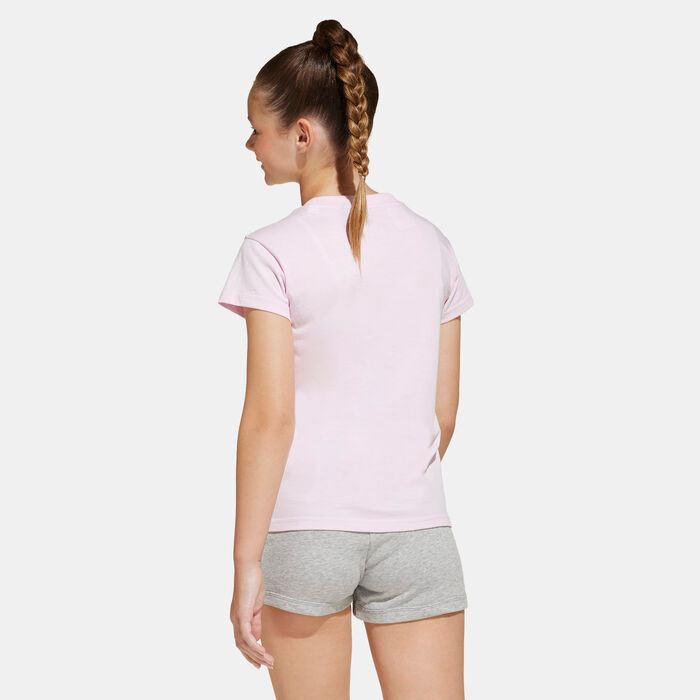 adidas Kids' Essentials T-Shirt Pink adidas Kids' Essentials T-Shirt Pink image number 1