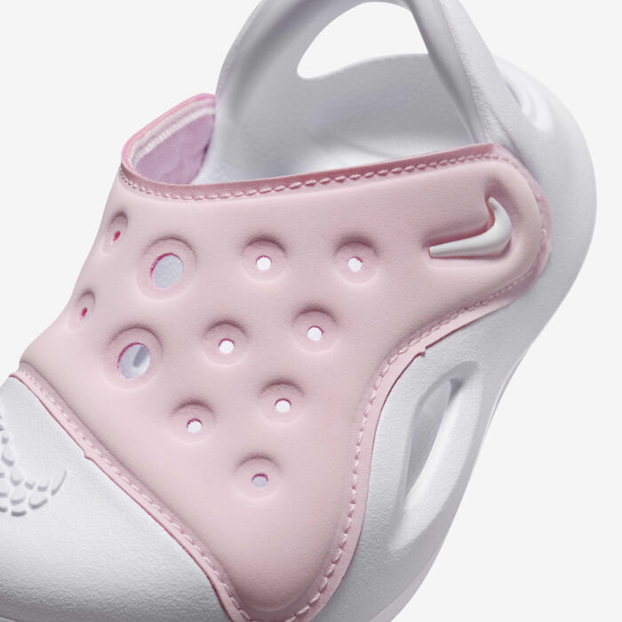 Nike Kids' Aqua Swoosh Sandals Pink Nike Kids' Aqua Swoosh Sandals Pink image number 6