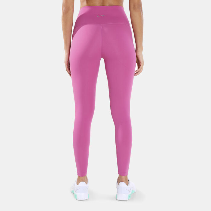 Nike Women's Yoga High-Waisted 7/8 Leggings Red image number 1