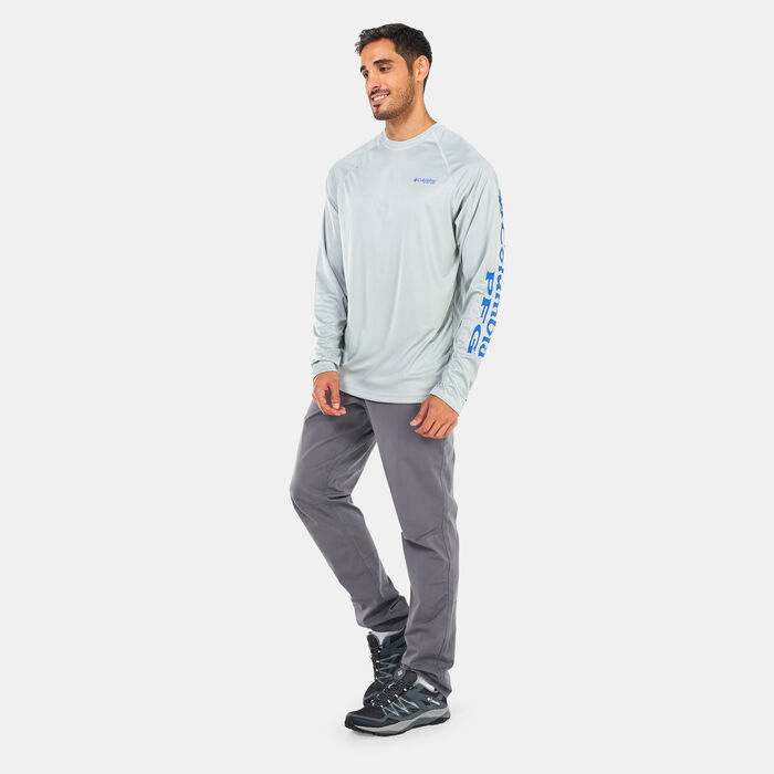 Columbia Men's PFG Terminal Tackle™ Heather Long Sleeve T-Shirt Columbia Men's PFG Terminal Tackle™ Heather Long Sleeve T-Shirt image number 2