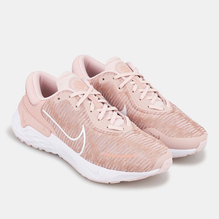 Nike Women's Renew Run 4 Shoe Beige Nike Women's Renew Run 4 Shoe Beige image number 2