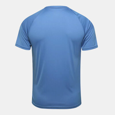 Nike Swim Men's Hydroguard Swimming Top Blue