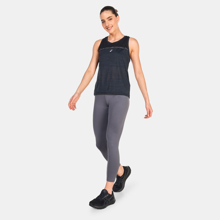 ASICS Women's Race Tank Top Black ASICS Women's Race Tank Top Black image number 2