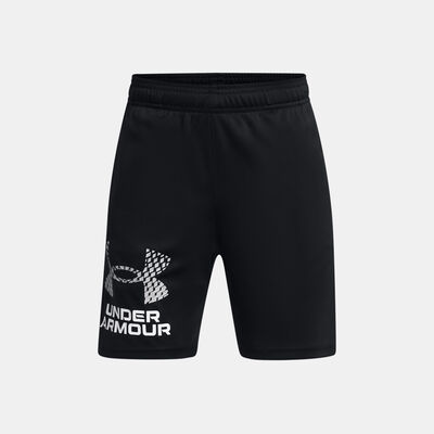 Under Armour Kids' UA Tech Logo Training Shorts Black