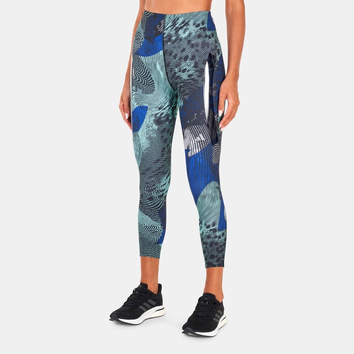 adidas Women's Adizero Allover Leggings Multi-Color adidas Women's Adizero Allover Leggings Multi-Color image number 0