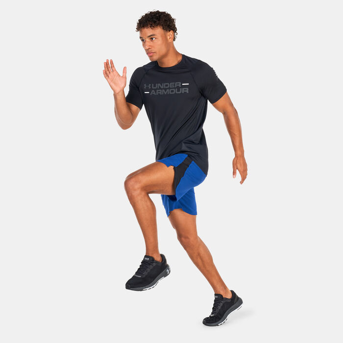 Under Armour Men's Launch Running Shorts Blue Under Armour Men's Launch Running Shorts Blue image number 2