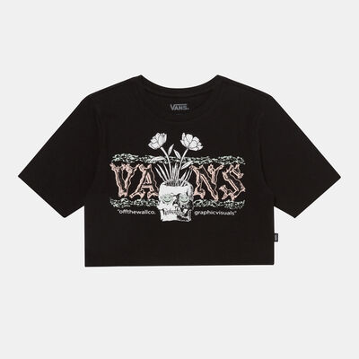 Vans Women's Growing Ideas Crop Top Black