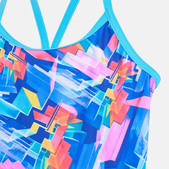 Kids' Digital Geo Sprintback Swimsuit Kids' Digital Geo Sprintback Swimsuit image number 2