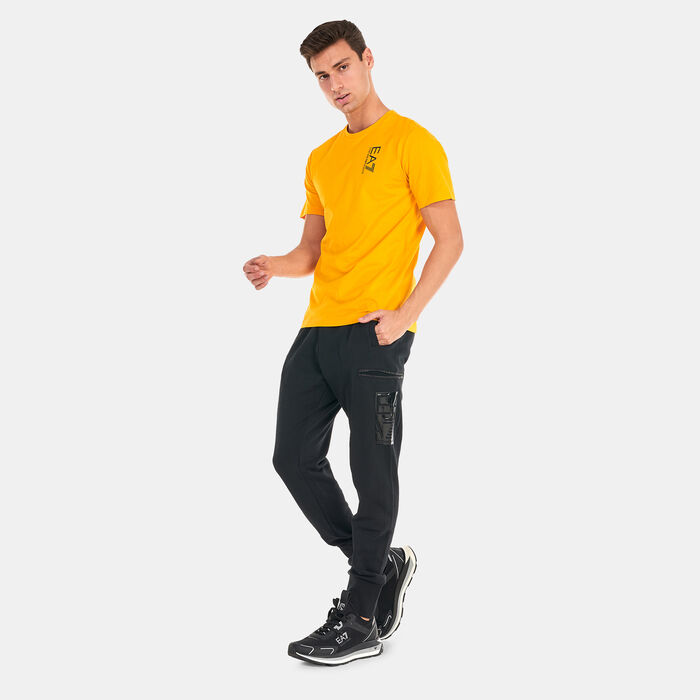 EA7 Emporio Armani Men's Train Special Logo Series T-Shirt yellow EA7 Emporio Armani Men's Train Special Logo Series T-Shirt yellow image number 2