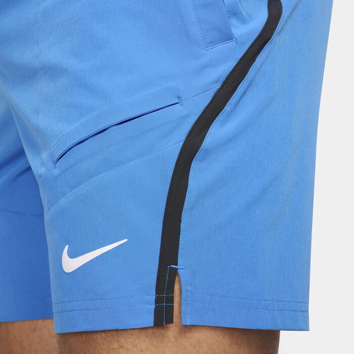 Nike Men's Advantage Dri-FIT Tennis Shorts Blue Nike Men's Advantage Dri-FIT Tennis Shorts Blue image number 5