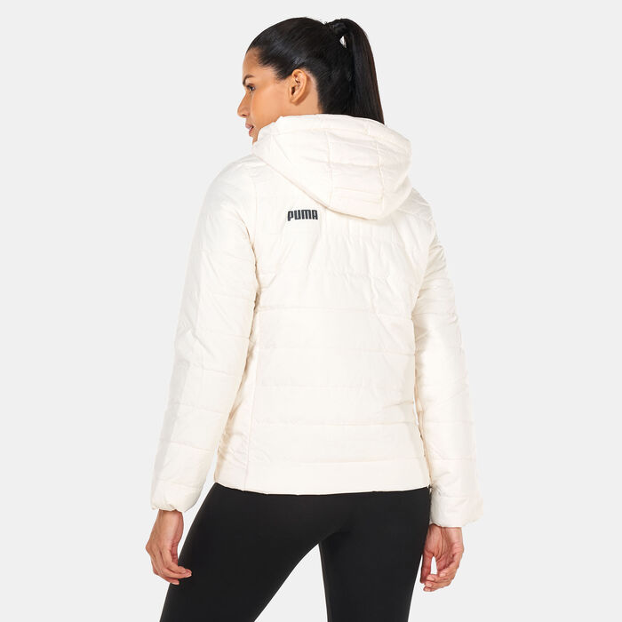 PUMA Women's Essentials Padded Jacket Beige PUMA Women's Essentials Padded Jacket Beige image number 1