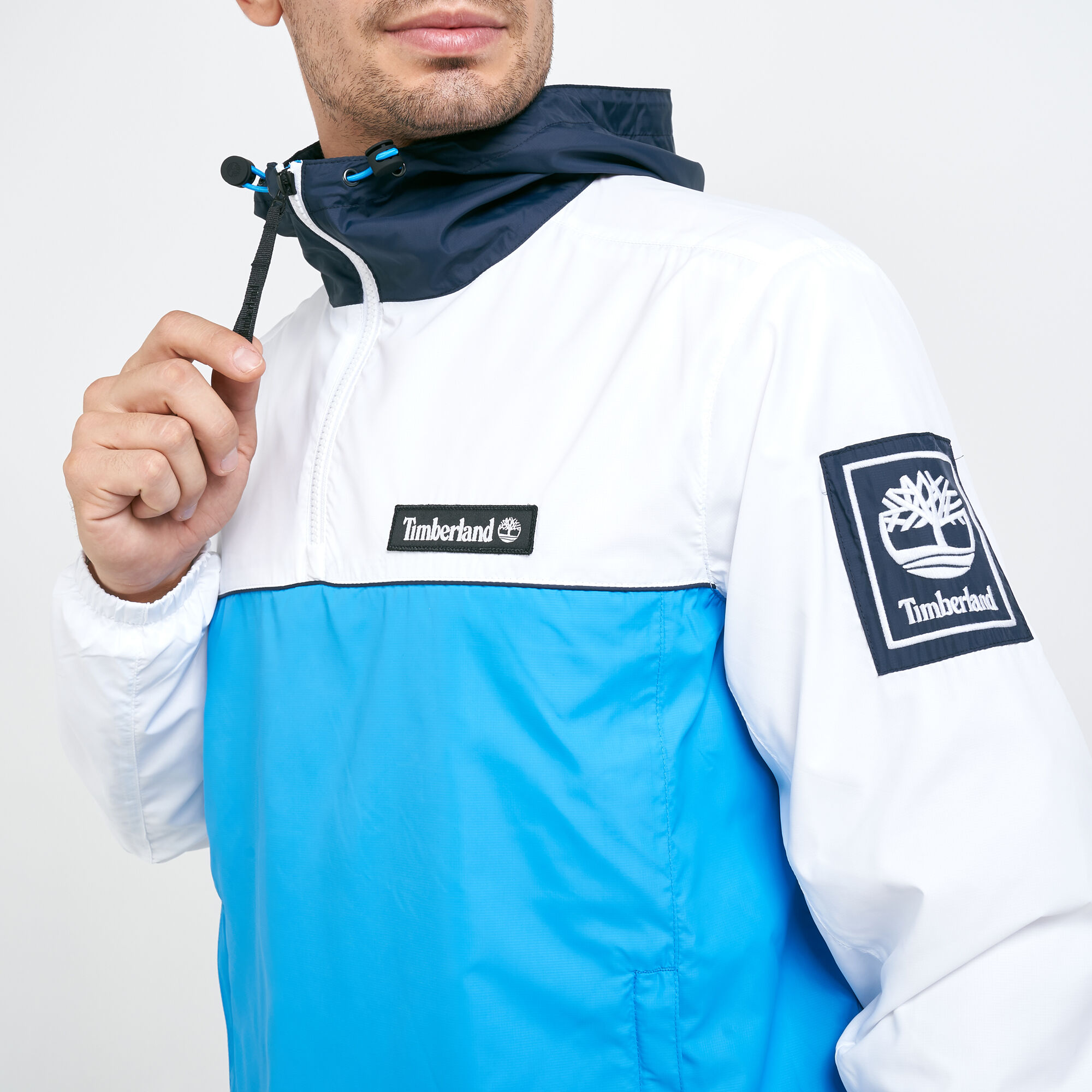 Timberland windbreaker hooded pullover hotsell