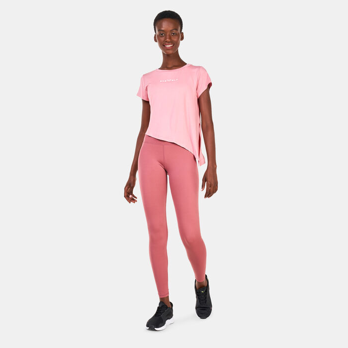 SQUATWOLF Women's She Wolf Crop Top Pink image number 2