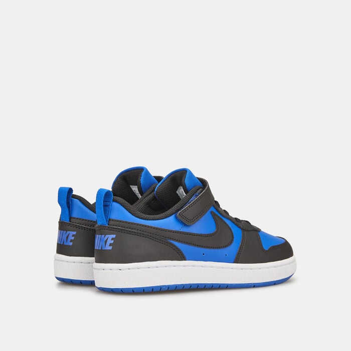 Nike Kids' Court Borough Low Recraft Shoes (Younger Kids) Blue Nike Kids' Court Borough Low Recraft Shoes (Younger Kids) Blue image number 2