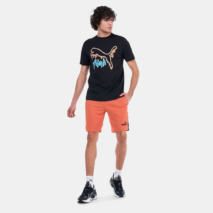 PUMA Men's Melted Cat Graphic T-Shirt Black PUMA Men's Melted Cat Graphic T-Shirt Black image number 2
