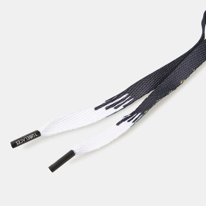 TUBELACES Flat Trill Shoelaces (5 Pieces) Black image number 2