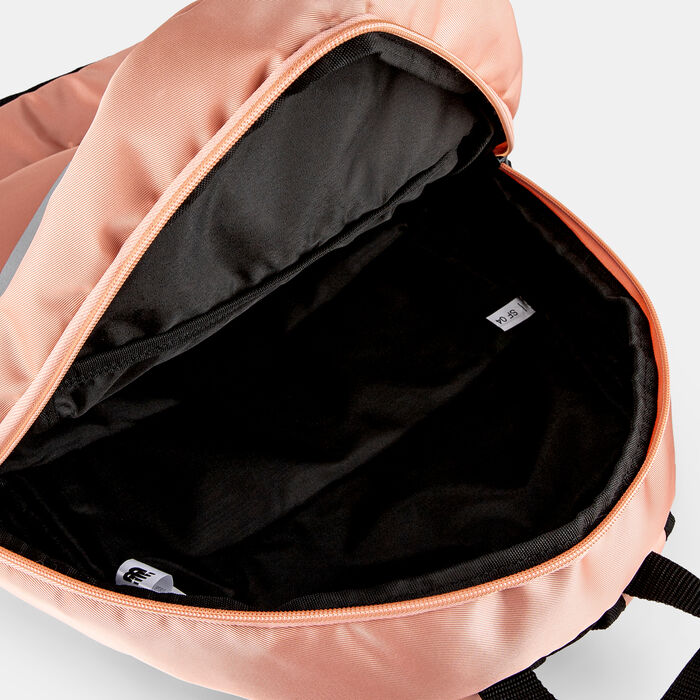 New Balance Kids' Logo Backpack with Pencil Case Pink image number 3