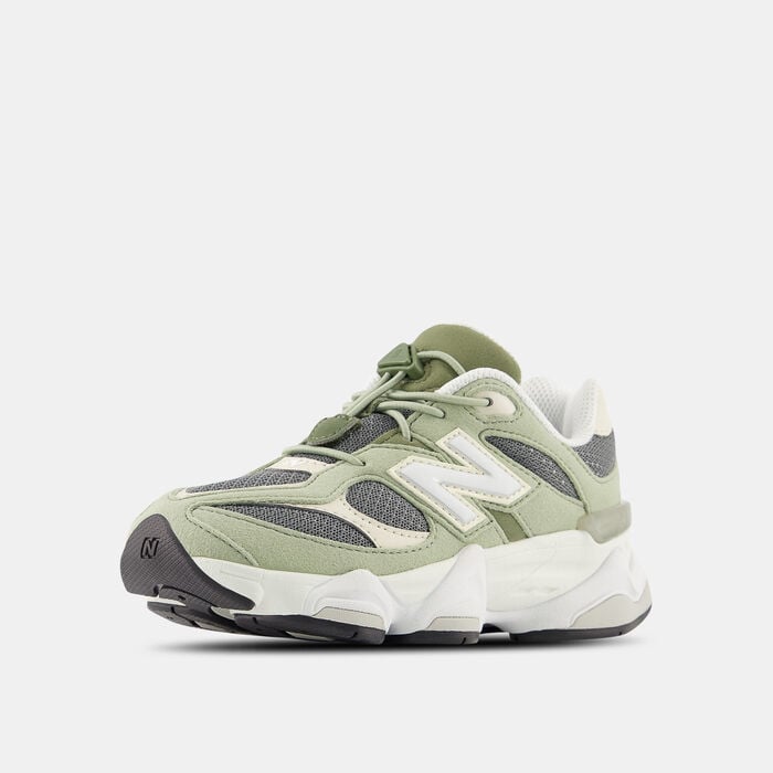New Balance Kids' 9060 Shoes Green New Balance Kids' 9060 Shoes Green image number 1