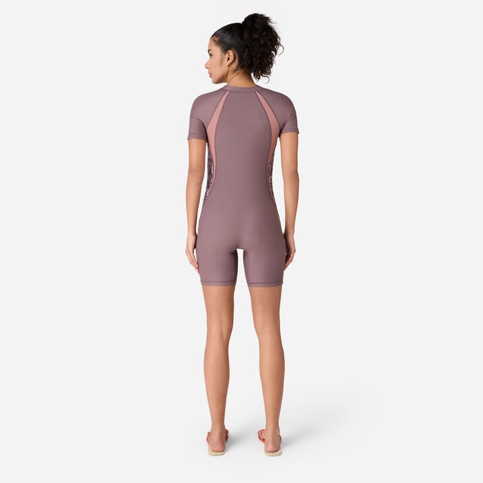 COEGA Women's Slim-Kini 3/4 One-Piece Swimsuit Blue COEGA Women's Slim-Kini 3/4 One-Piece Swimsuit Blue image number 1