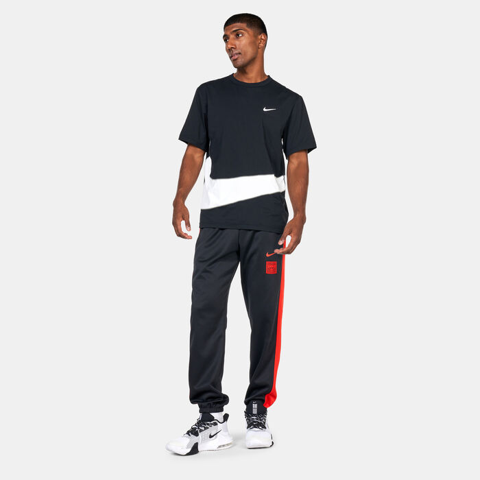 Nike Men's Therma-FIT Chicago Bulls Starting 5 NBA Basketball Pants Black Nike Men's Therma-FIT Chicago Bulls Starting 5 NBA Basketball Pants Black image number 2