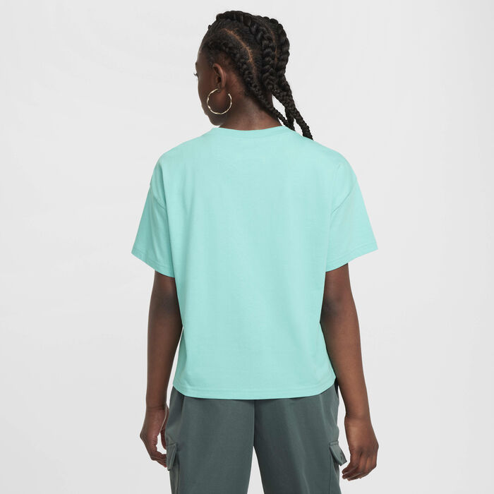Nike Kids' Sportswear T-Shirt Blue Nike Kids' Sportswear T-Shirt Blue image number 1