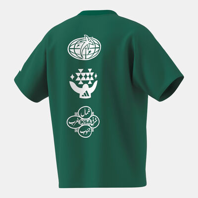 adidas Men's Saudi Graphic T-Shirt Green