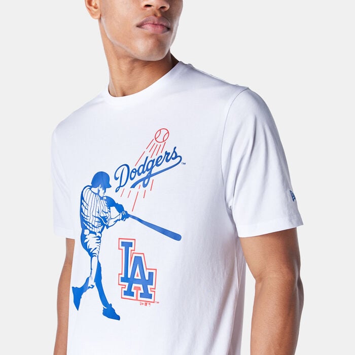 New Era Men's MLB Los Angeles Dodgers T-Shirt White New Era Men's MLB Los Angeles Dodgers T-Shirt White image number 2
