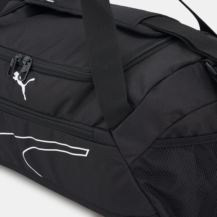 PUMA Fundamentals Small Sports Bag Black PUMA Fundamentals Small Sports Bag Black image number 3
