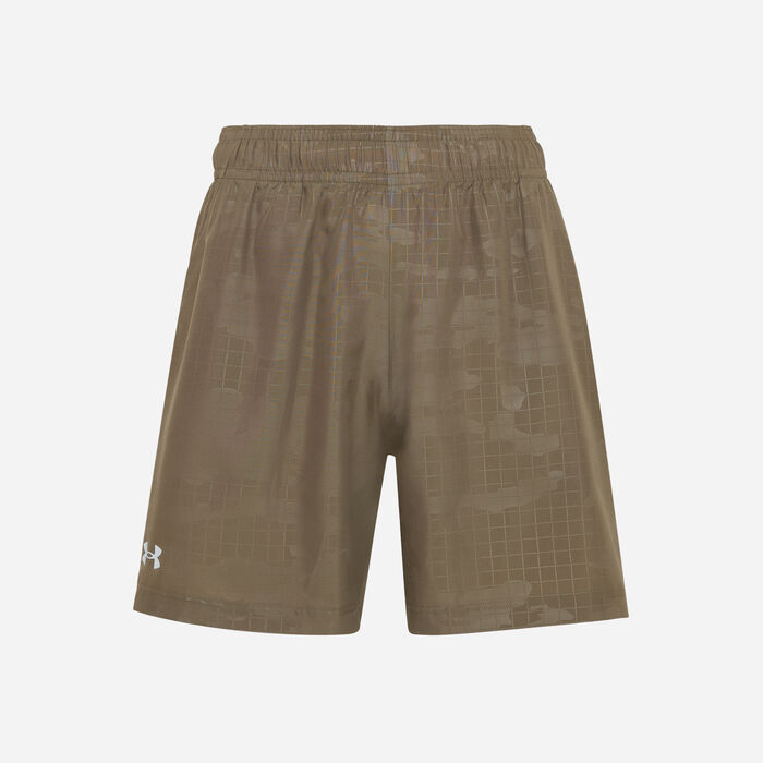 Under Armour Men's UA Tech Woven Emboss Training Shorts Brown image number 0