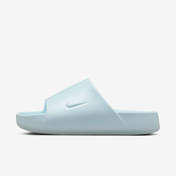 Nike Women's Calm SE Slides Blue Nike Women's Calm SE Slides Blue image number 1