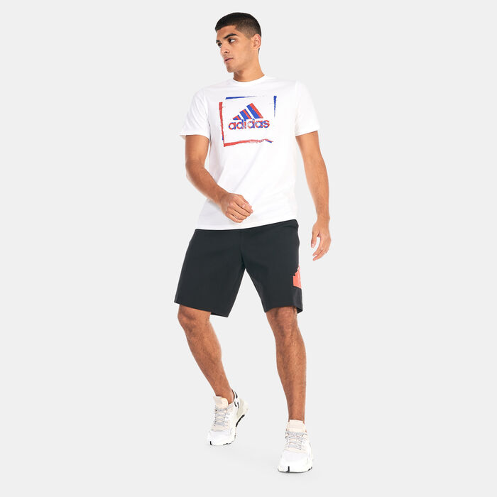 adidas Men's Future Icons Badge of Sport Shorts Black adidas Men's Future Icons Badge of Sport Shorts Black image number 2