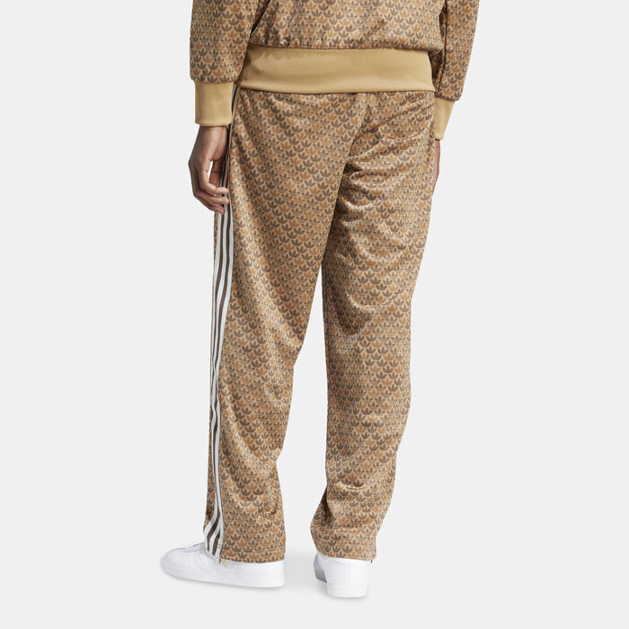 adidas Originals Men's Classic Monogram Track Pants Brown adidas Originals Men's Classic Monogram Track Pants Brown image number 1