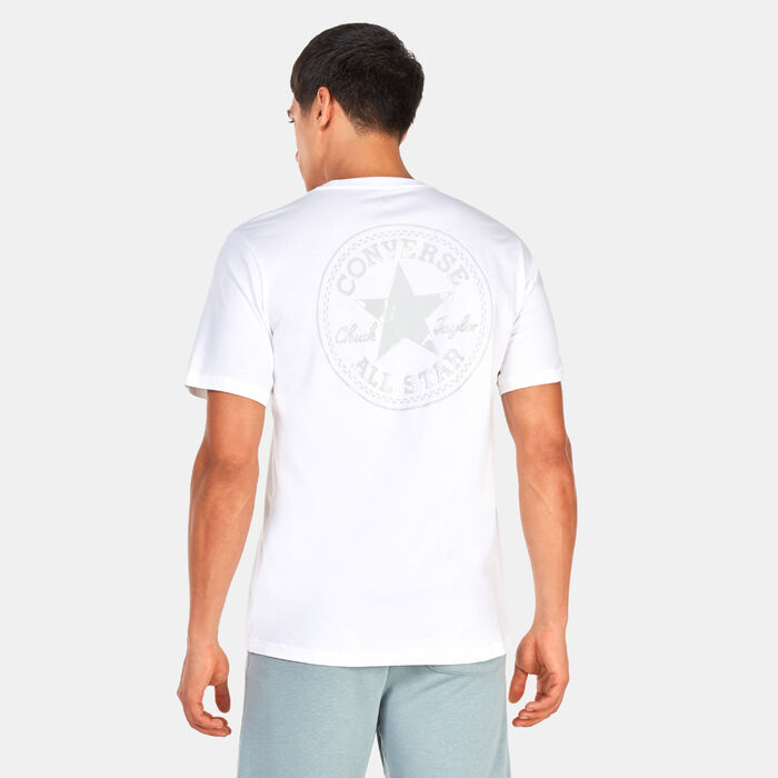 Converse Go-To All Star Patch T-Shirt White Converse Go-To All Star Patch T-Shirt White image number 1