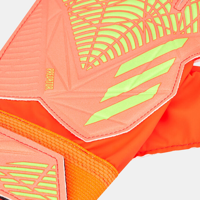 adidas Men's Predator Edge Training Gloves Red image number 2