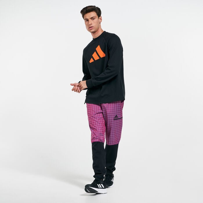 adidas Men's Z.N.E. Sportswear Primeblue Trackpants Black adidas Men's Z.N.E. Sportswear Primeblue Trackpants Black image number 2