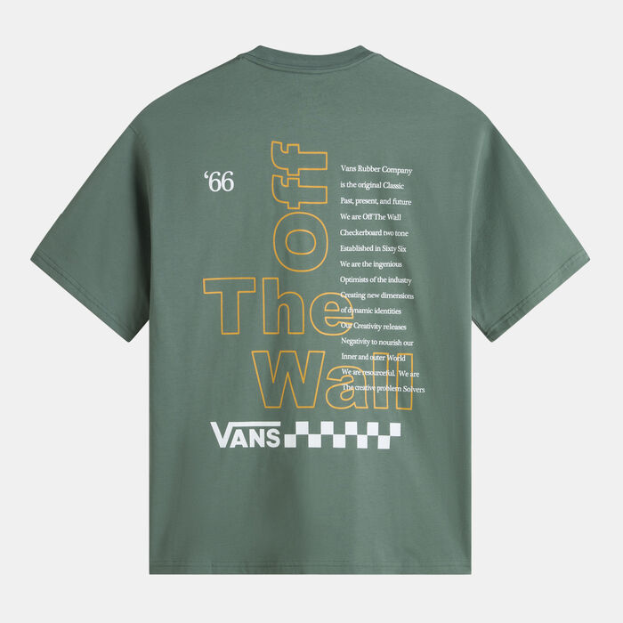 Vans Men's Posted T-Shirt Green Vans Men's Posted T-Shirt Green image number 1
